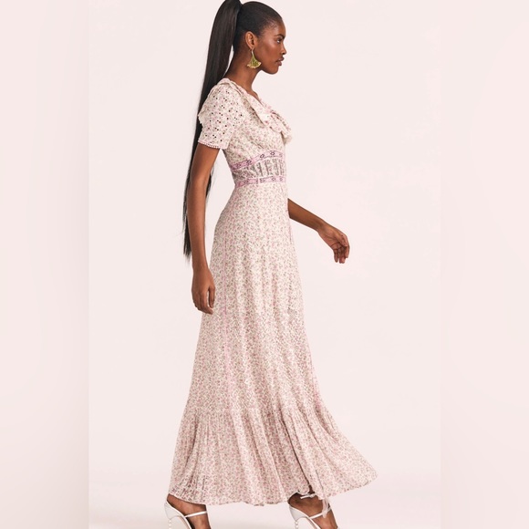 LoveShackFancy Stassie Maxi Dress - Picture 3 of 8